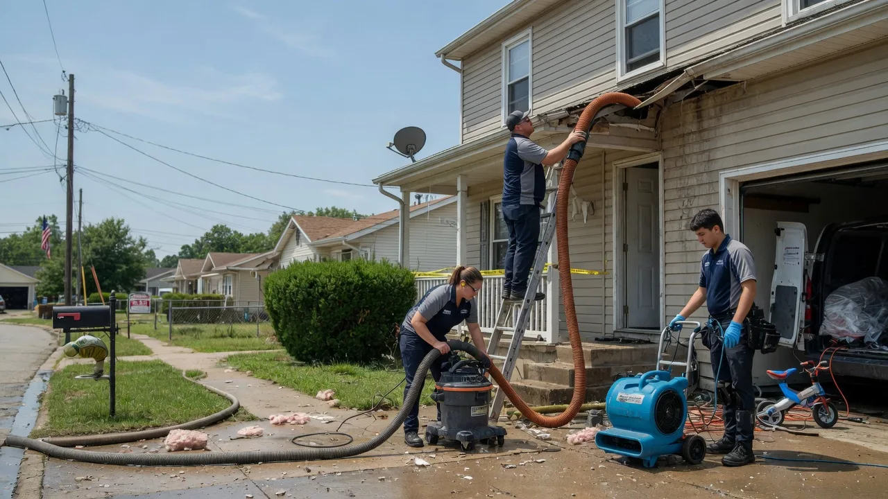 Water Damage Restoration in Timblin, PA near me
